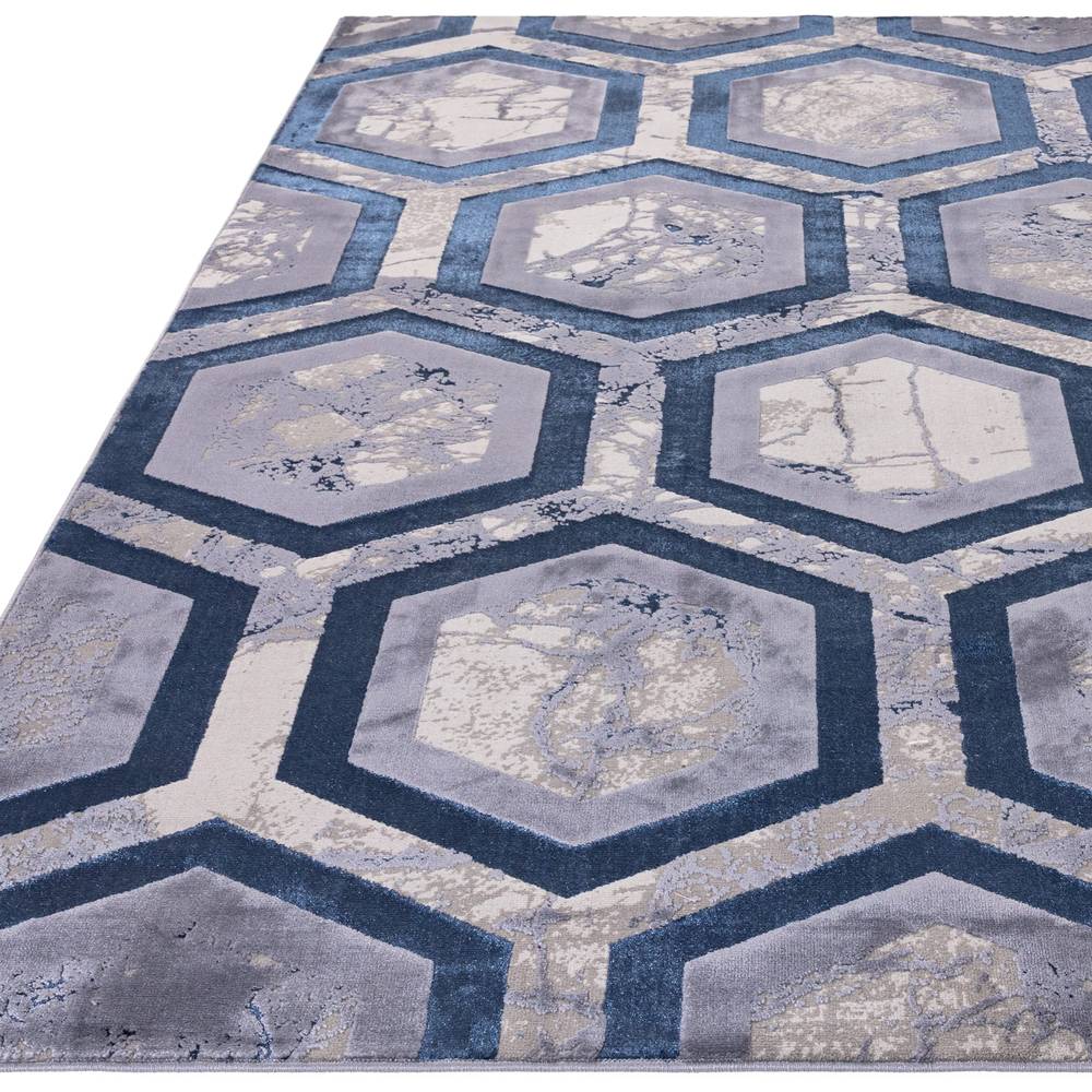 Aurora 160x230cm Hexagon Rug AU19 Rug