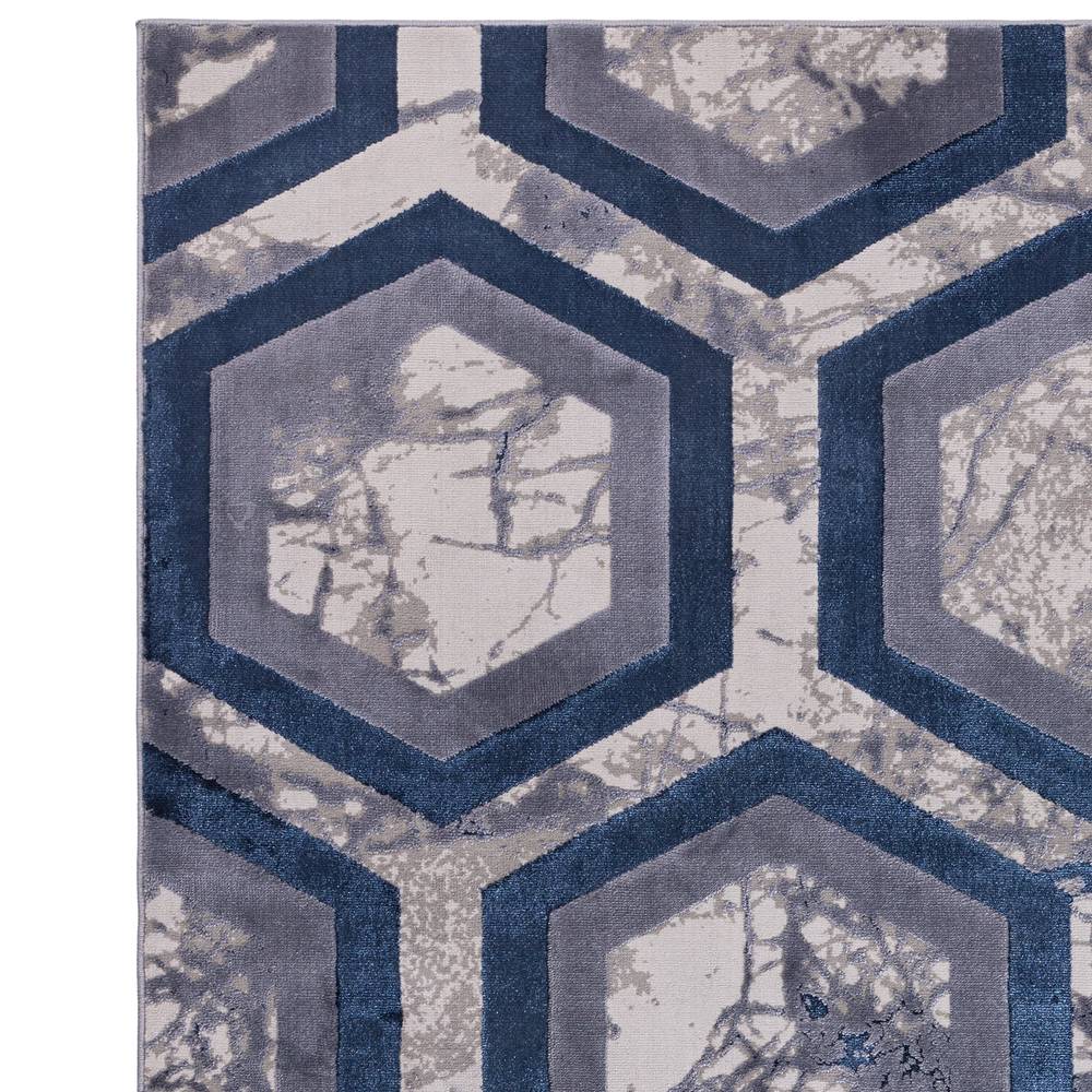 Aurora 120x170cm Hexagon Rug AU19 Rug