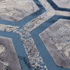 Aurora 200x290cm Hexagon Rug AU19 Rug