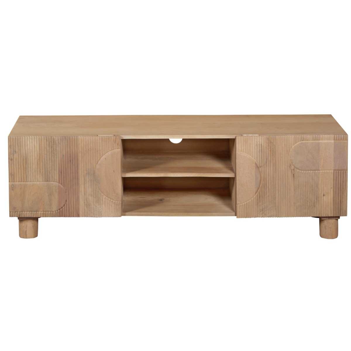 Austin Solid Wood Tv Cabinet