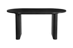 Axel Oval Fluted Dining Table With 4 Chairs