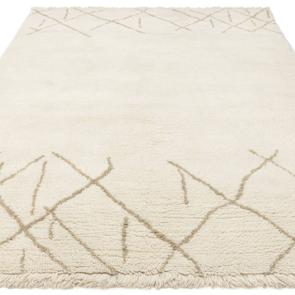 Azera Berber 200x290cm Crosshatch Rug
