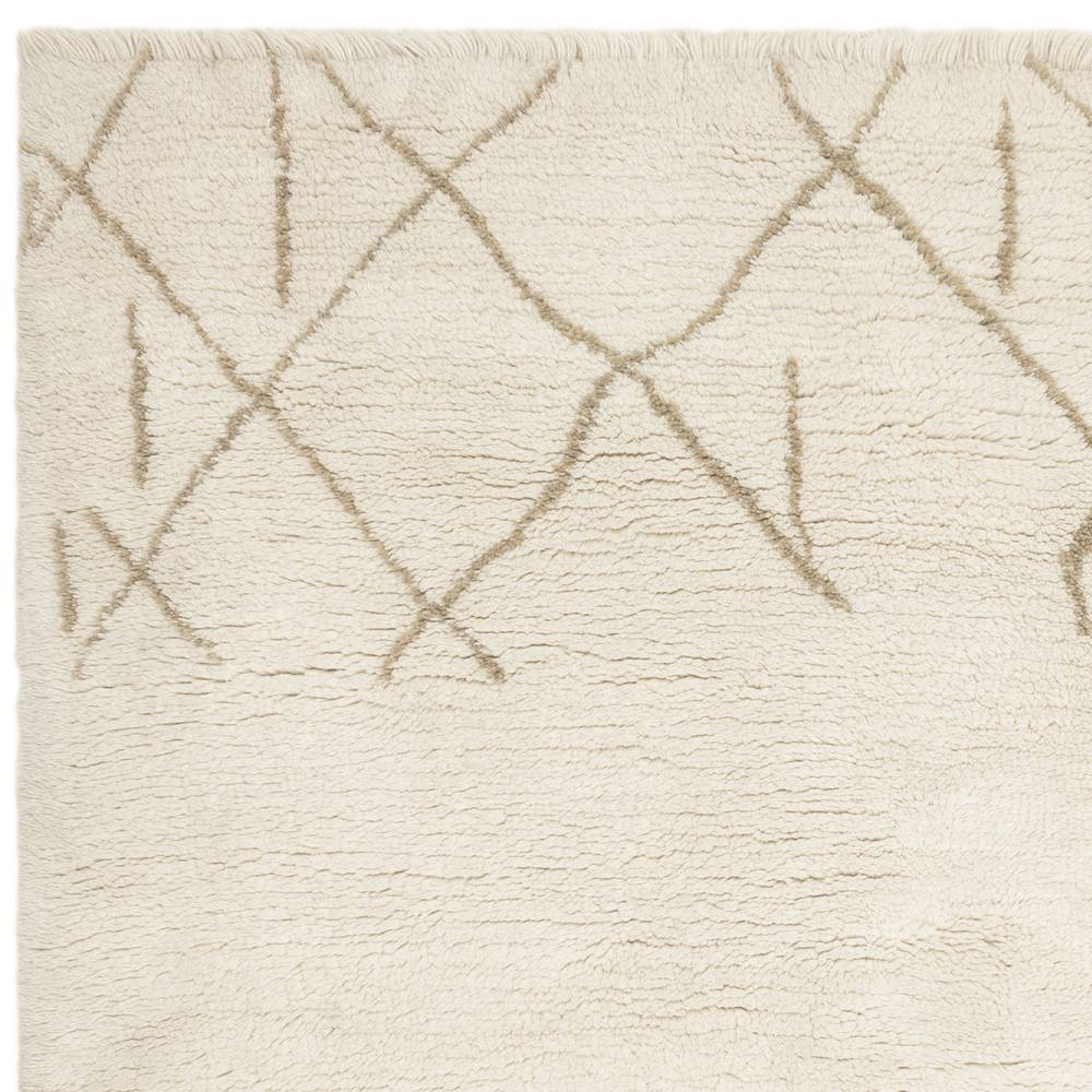 Azera Berber 200x290cm Crosshatch Rug