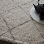 Azera Berber 120x170cm Rhombus Rug