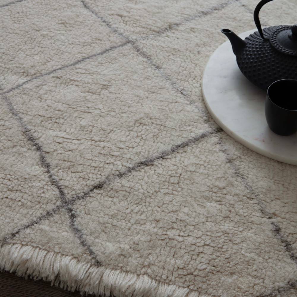 Azera Berber 200x290cm Rhombus Rug
