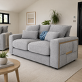Jupiter Sofa Grey 2 Seater