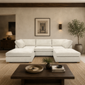 Model 49 - U shaped Sofa Enzo Cream