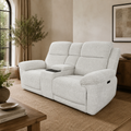 Owen Electric Recliner Beige 2 Seater