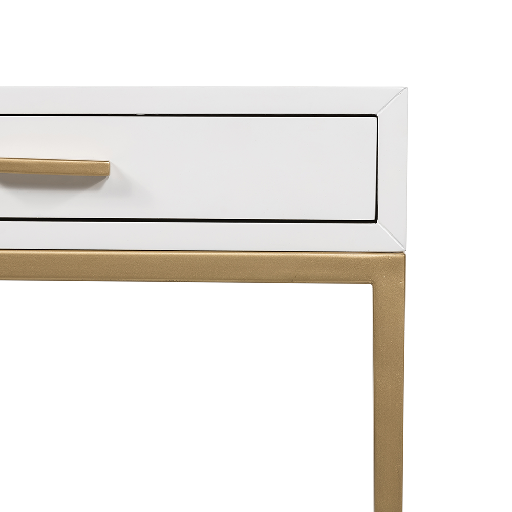 Isla Bedside White