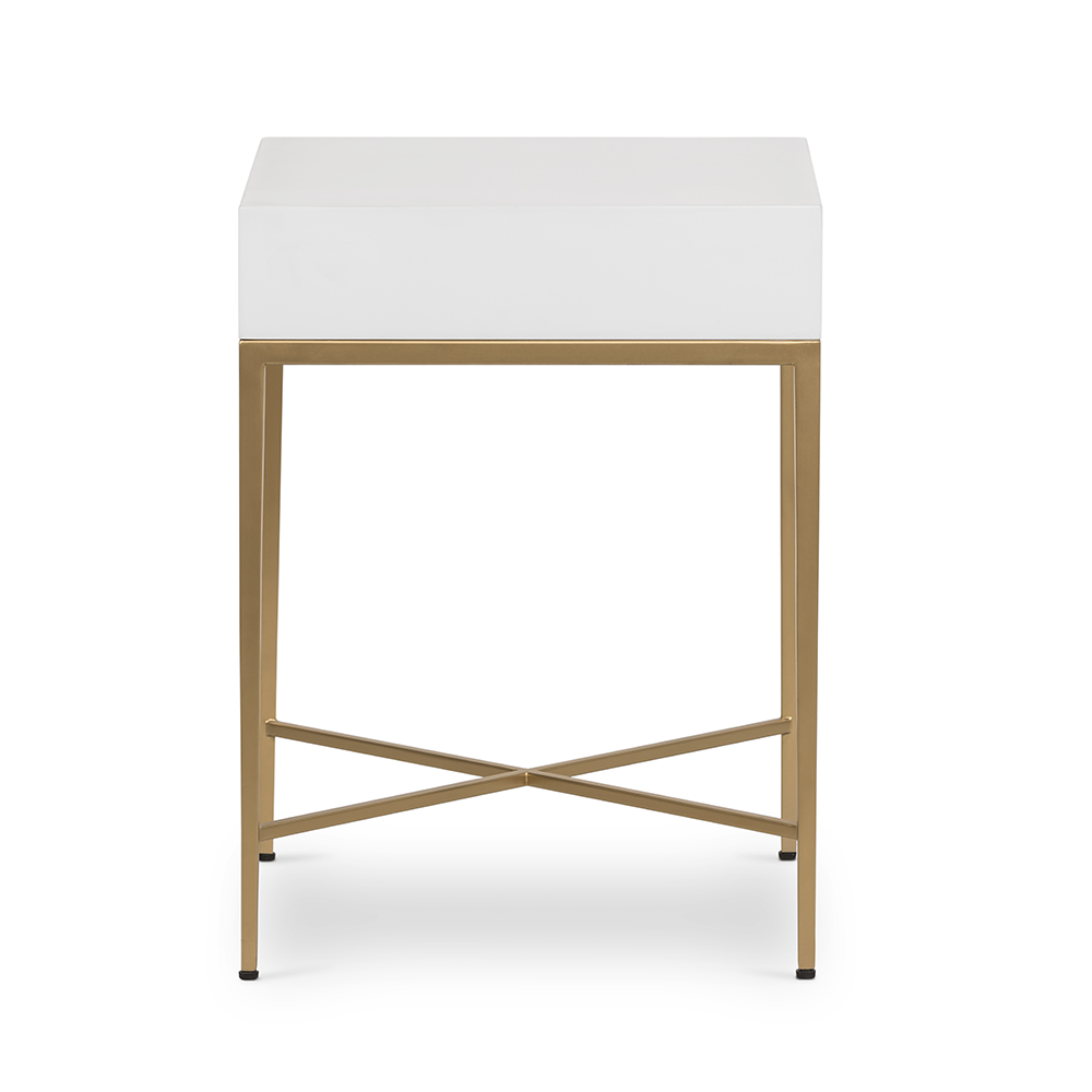 Isla Bedside White
