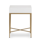 Isla Bedside White