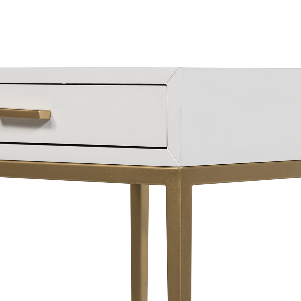 Isla Bedside White