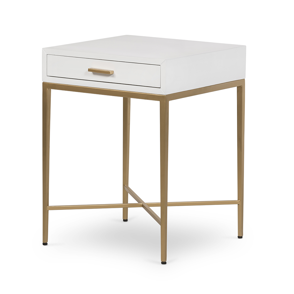 Isla Bedside White