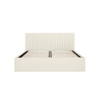 Berlin Milk Ottoman King Size Bed (2 Packs)