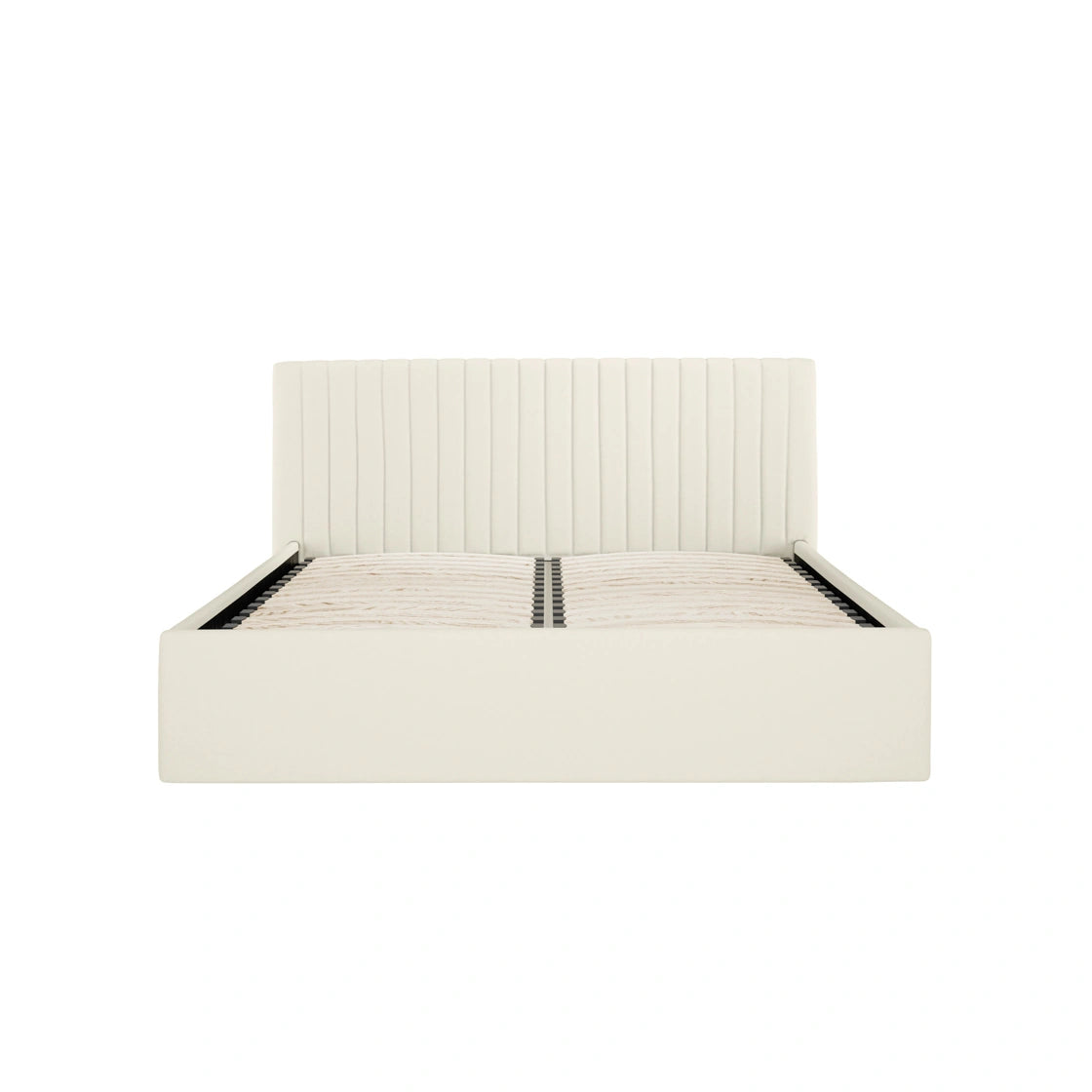 Berlin Milk Ottoman King Size Bed (2 Packs)