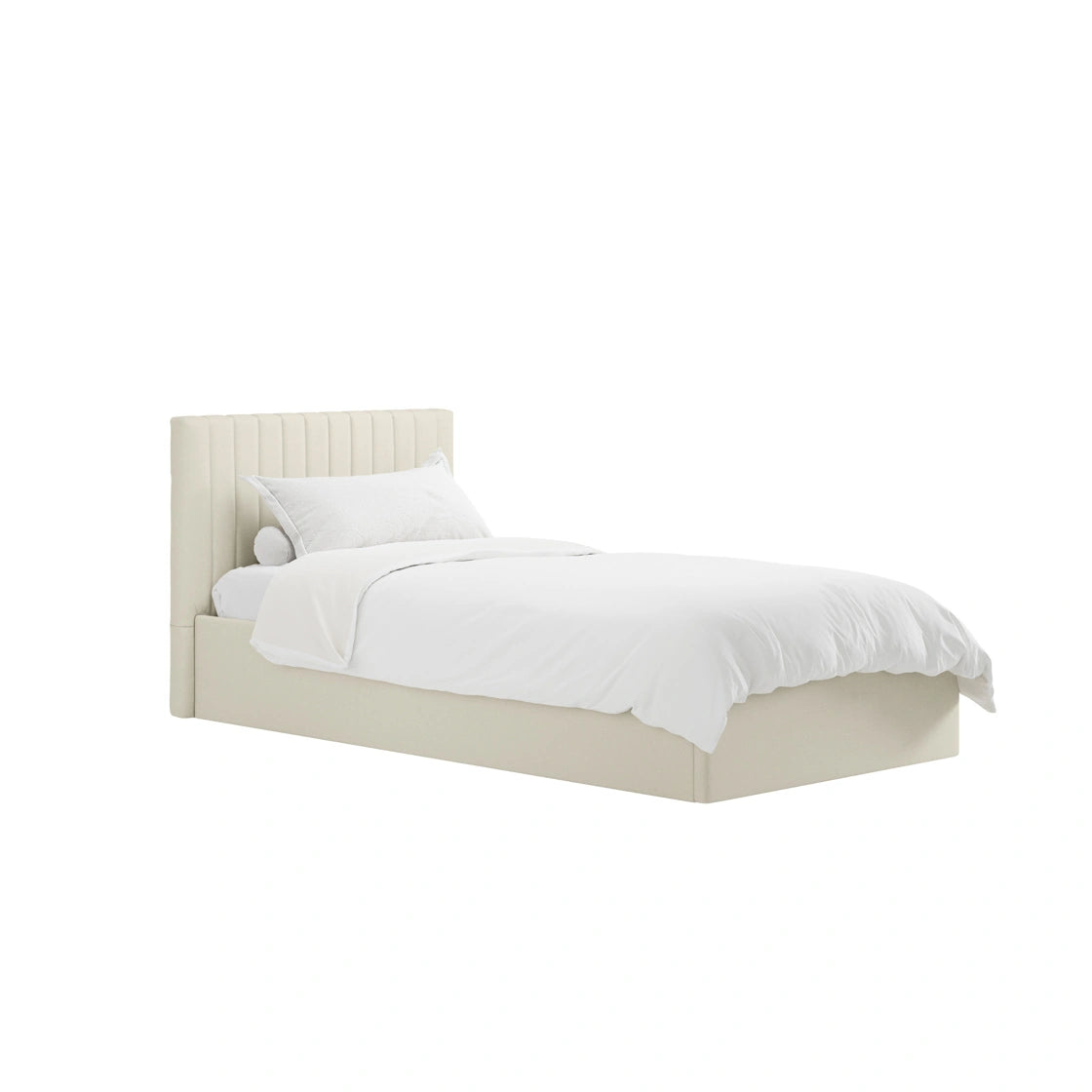 Berlin Milk Ottoman Single Bed (2 Packs)