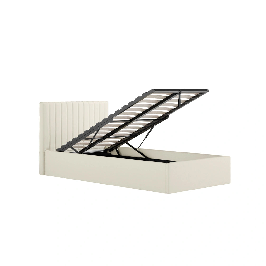Berlin Milk Ottoman Single Bed (2 Packs)
