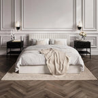 Berlin Milk Ottoman Super King Size Bed (2 Packs), lifestyle