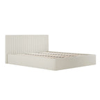 Berlin Milk Ottoman Super King Size Bed (2 Packs)