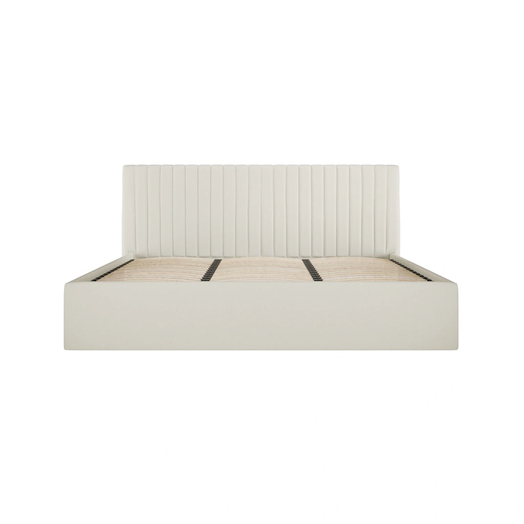 Berlin Milk Ottoman Super King Size Bed (2 Packs)