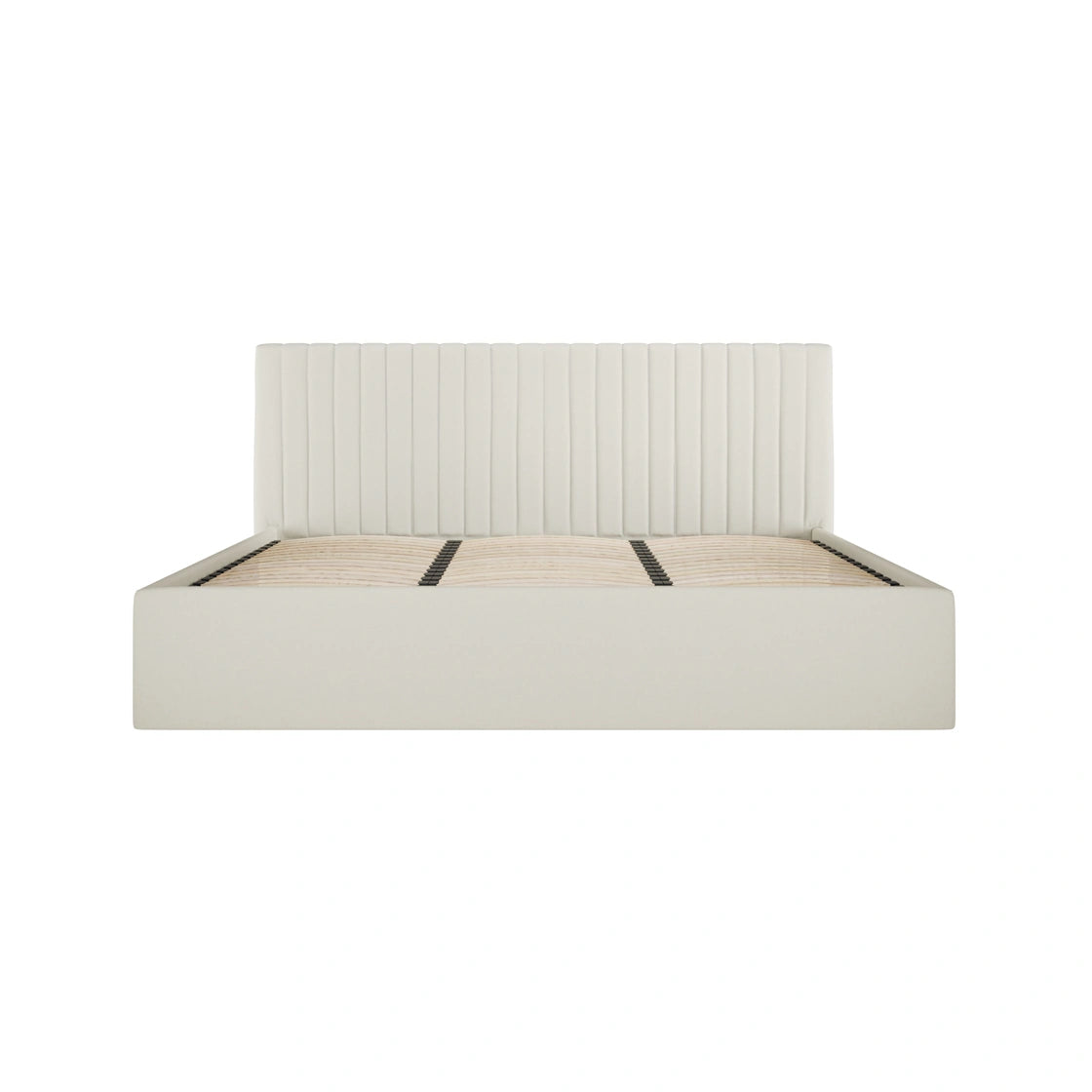 Berlin Milk Ottoman Super King Size Bed (2 Packs)