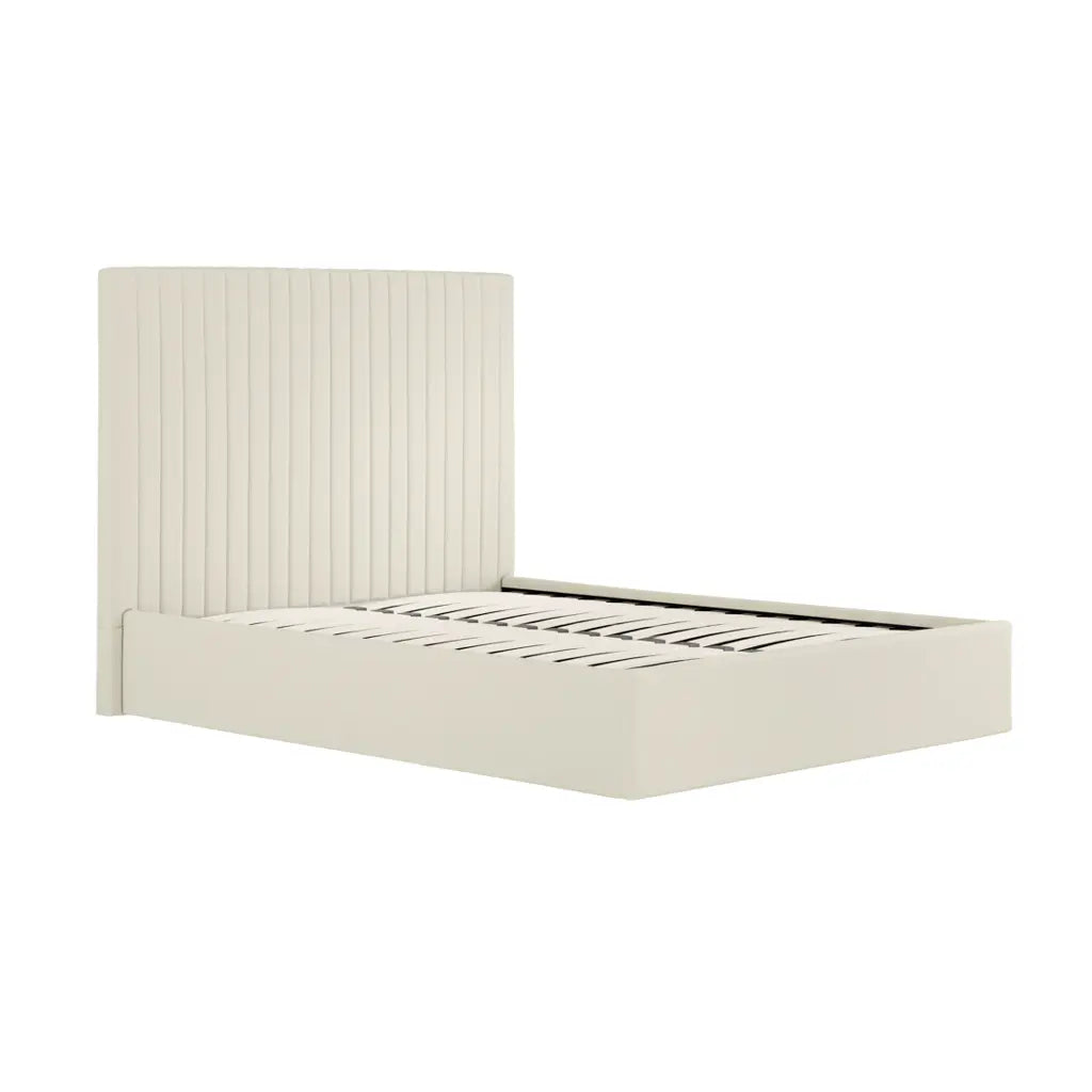 Berlin Milk Tall Ottoman Double Bed (2 Packs), product view 2