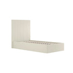 Berlin Milk Tall Ottoman Single Bed (2 Packs)