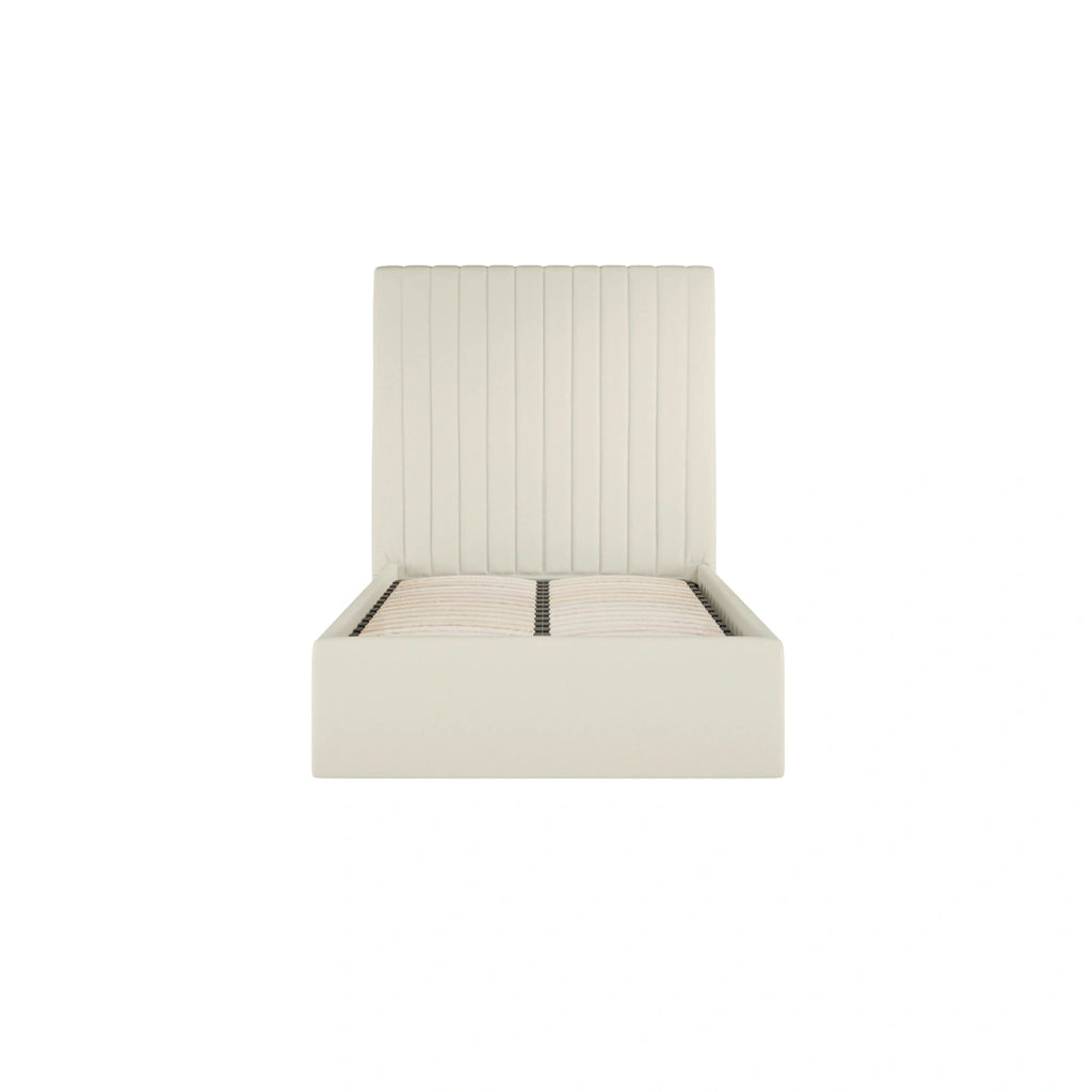 Berlin Milk Tall Ottoman Single Bed (2 Packs)