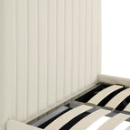 Berlin Milk Tall Ottoman Single Bed (2 Packs)
