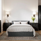Berlin Silver Kingsize Bed, lifestyle