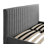 Berlin Silver Kingsize Bed