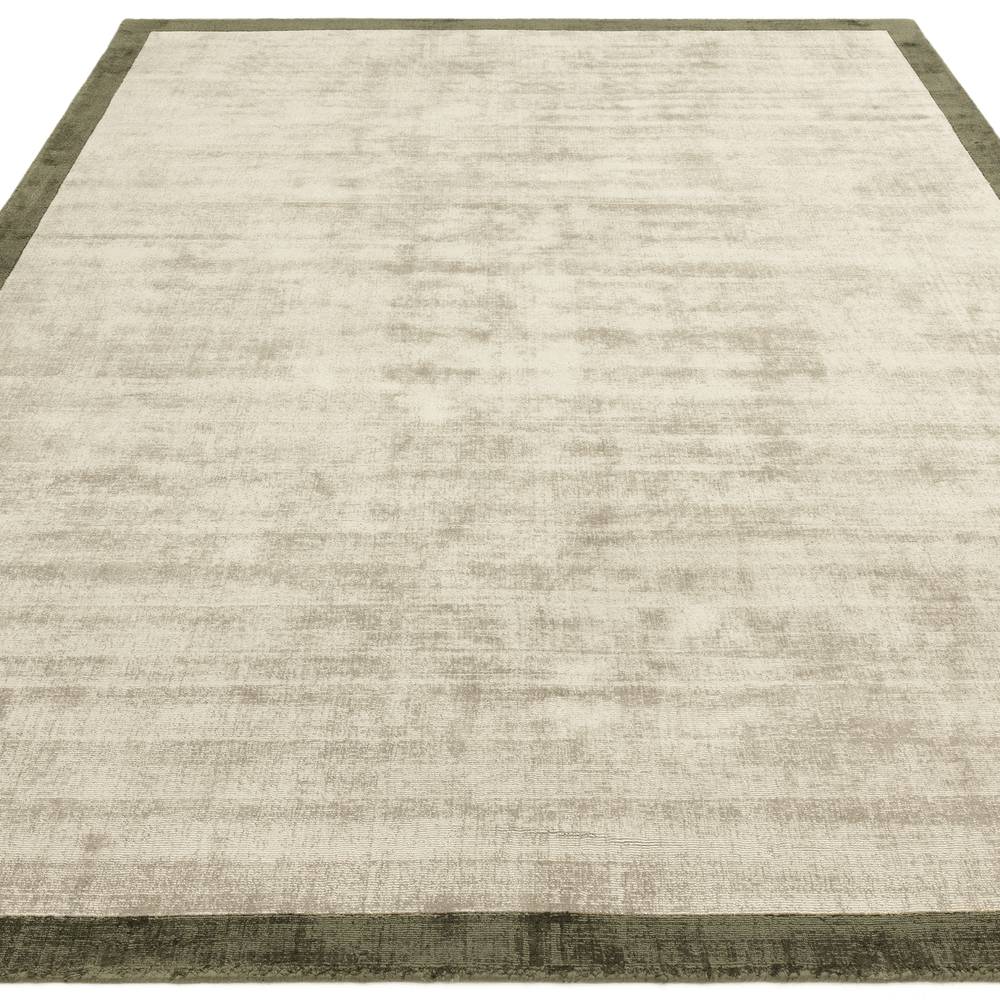 Blade Border Rug  200x290cm Sage/Olive 05 Rug