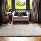Blade Border 200x290cm Silver/Grey 08 Rug