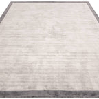 Blade Border 160x230cm Silver/Grey 08 Rug