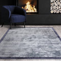 Blade Border 200x290cm Airforce/Navy 06 Rug