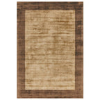 Blade Border Rug 200x200cm Choco Mocha 02 Rug