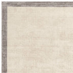 Blade Border 200x290cm Putty/Silver 07 Rug
