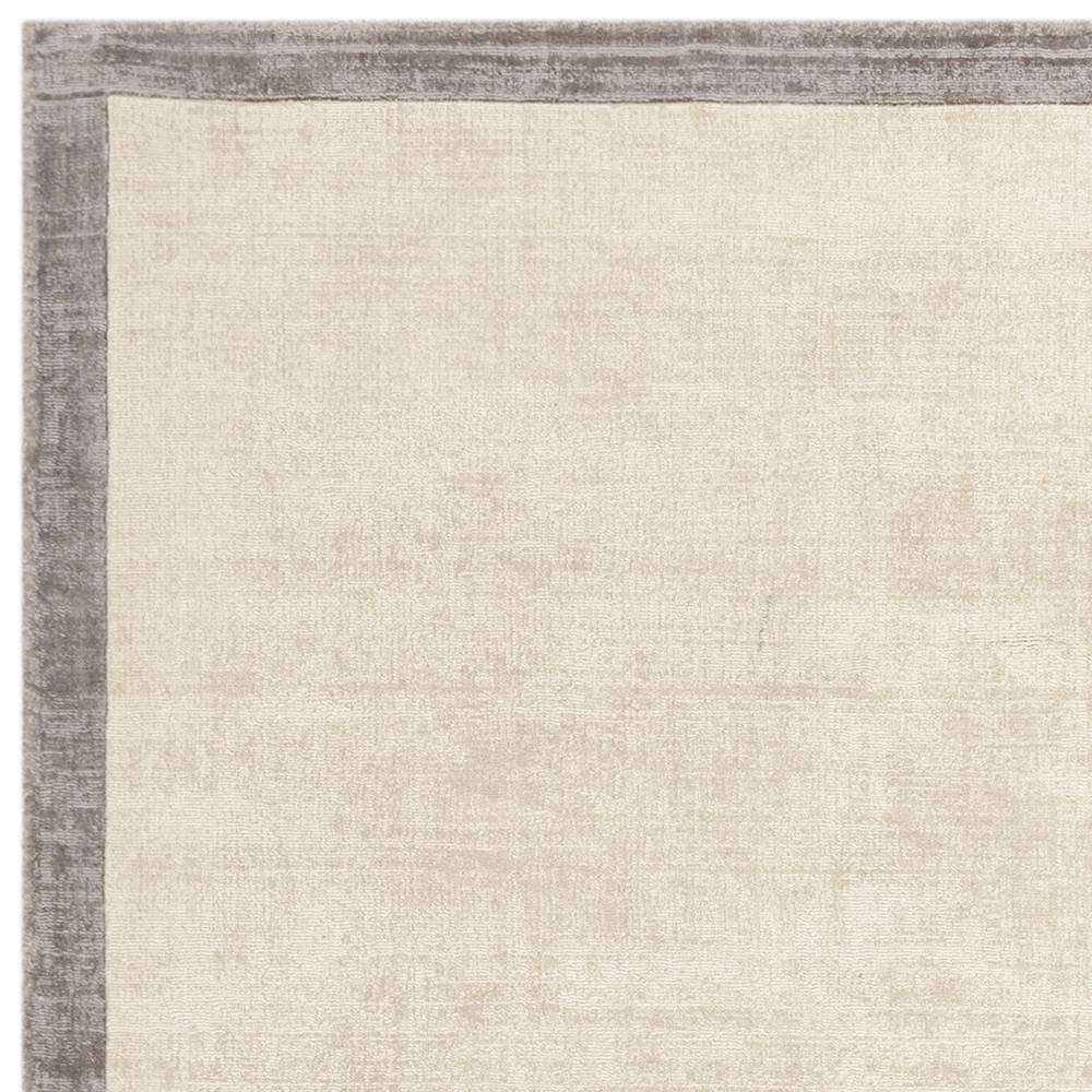 Blade Border 120x170cm Putty/Silver 07 Rug