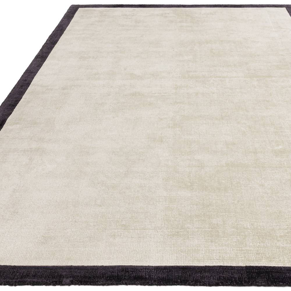 Blade Border 120x170cm Putty/Charcoal 10 Rug