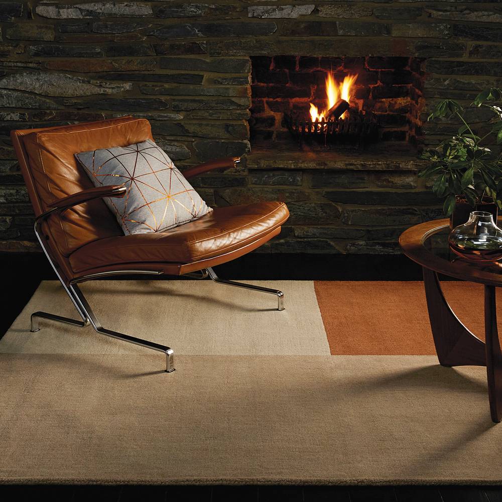 Blox Rug 160x230cm Copper Rug