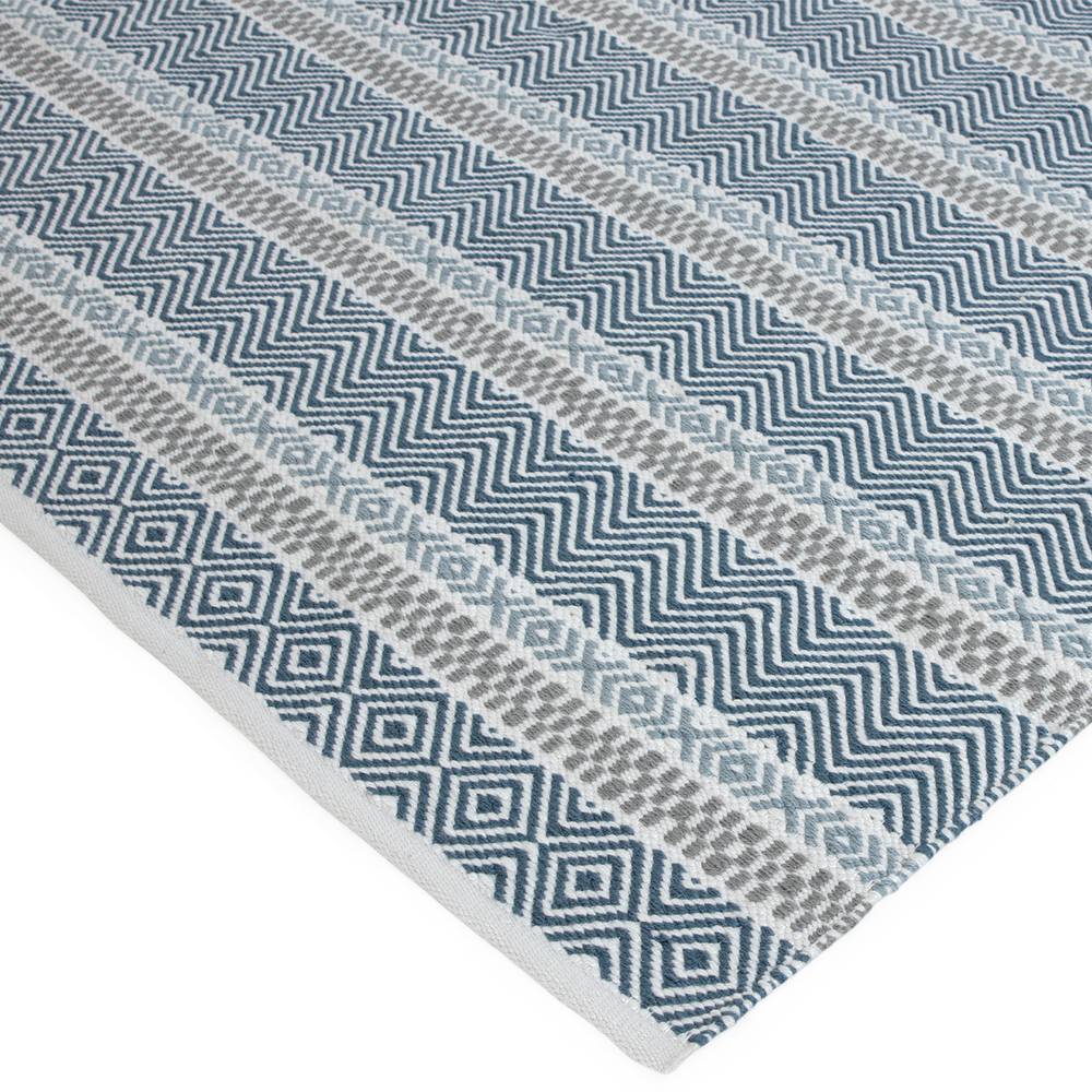 Boardwalk Rug 120x170cm Blue Multi Rug