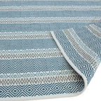 Boardwalk Rug 200x290cm Blue Multi Rug