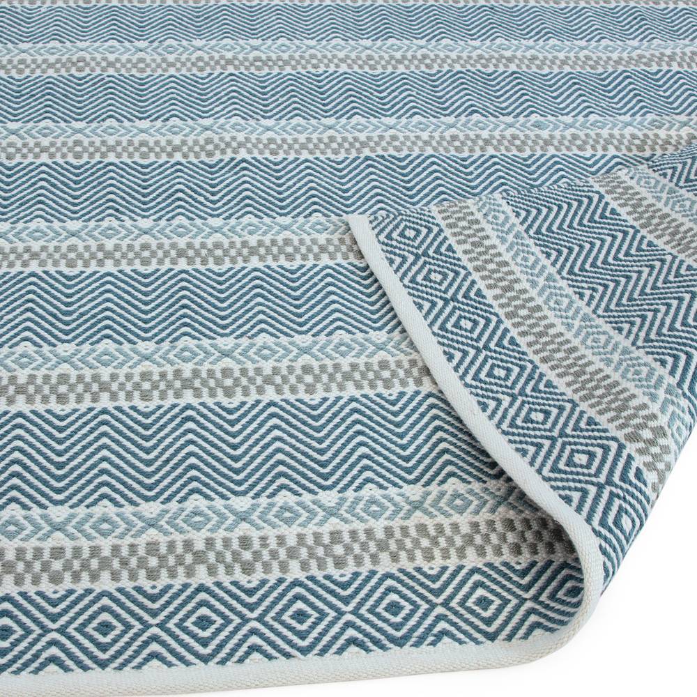 Boardwalk Rug 200x290cm Blue Multi Rug