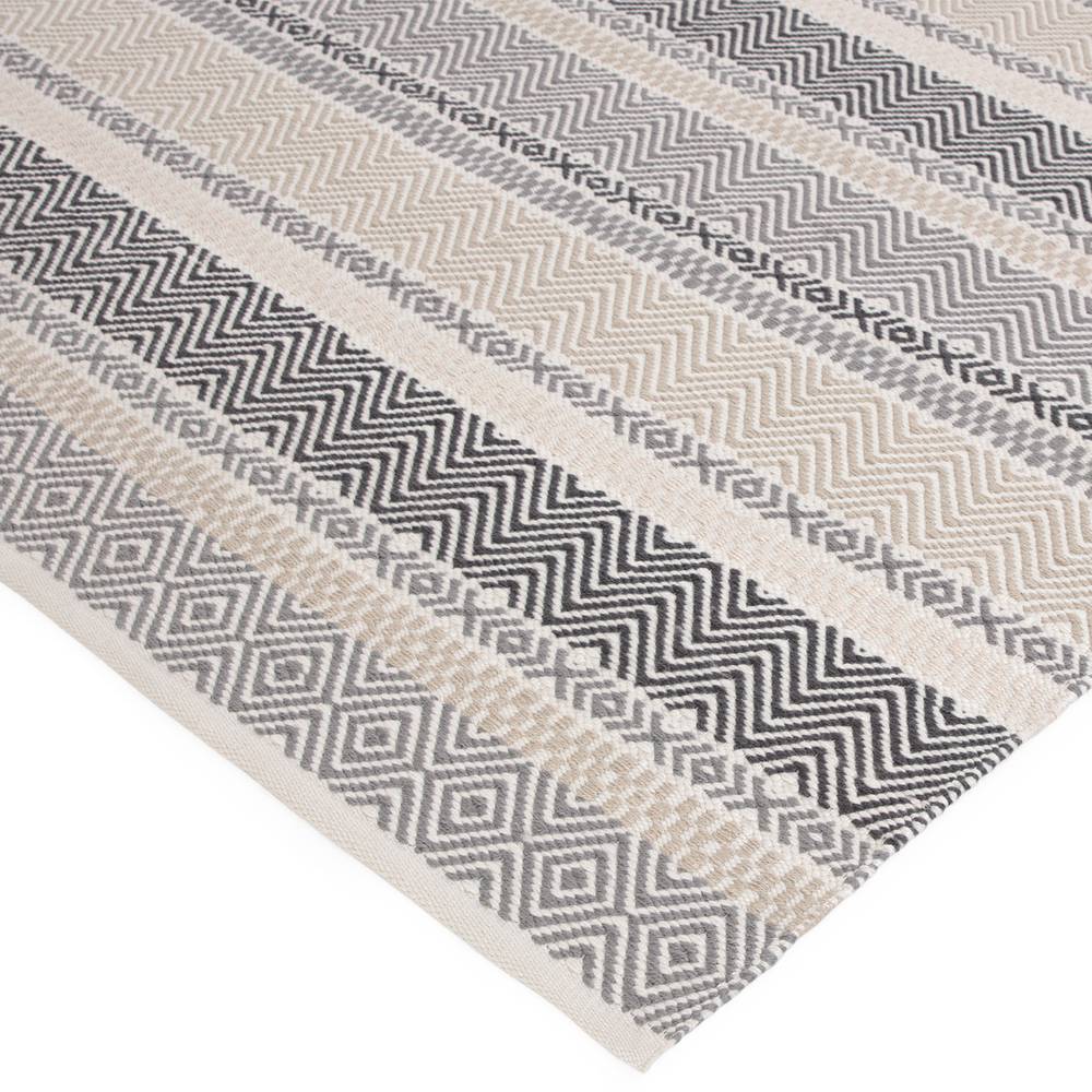 Boardwalk Rug 200x290cm Grey Multi Rug
