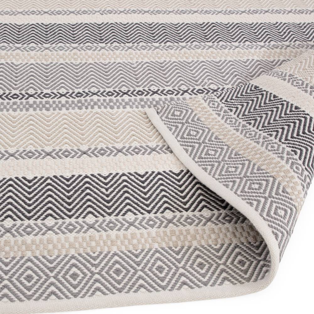 Boardwalk Rug 200x290cm Grey Multi Rug