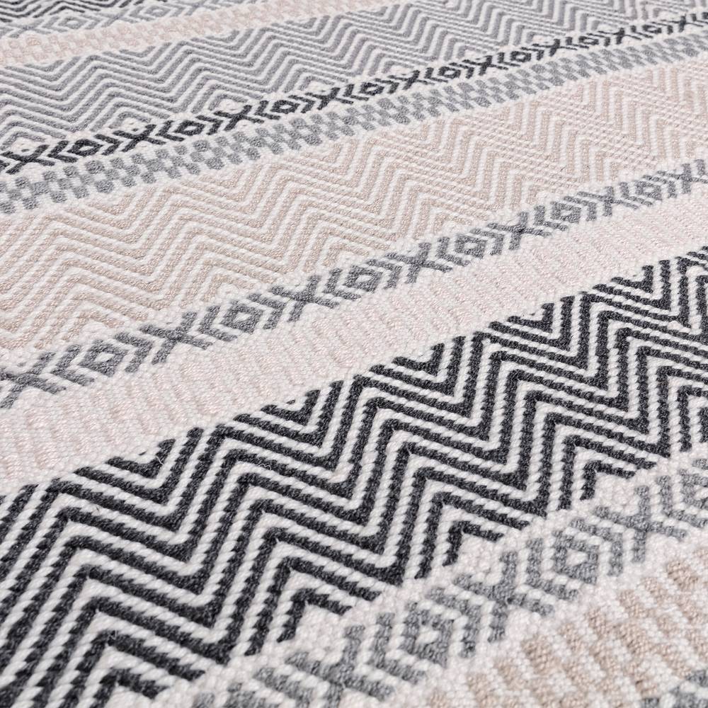 Boardwalk Rug 200x290cm Grey Multi Rug