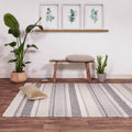 Boardwalk Rug 160x230cm Grey Multi Rug