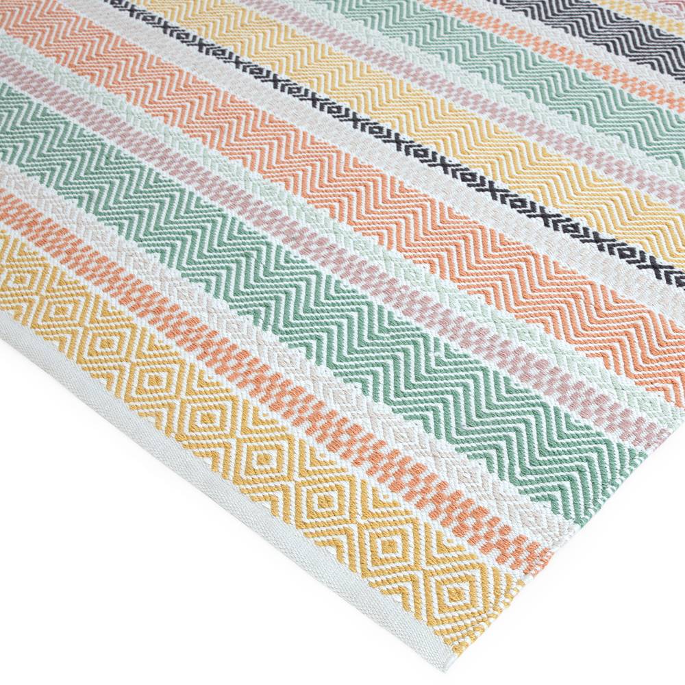Boardwalk Rug 200x290cm Pastel Multi Rug