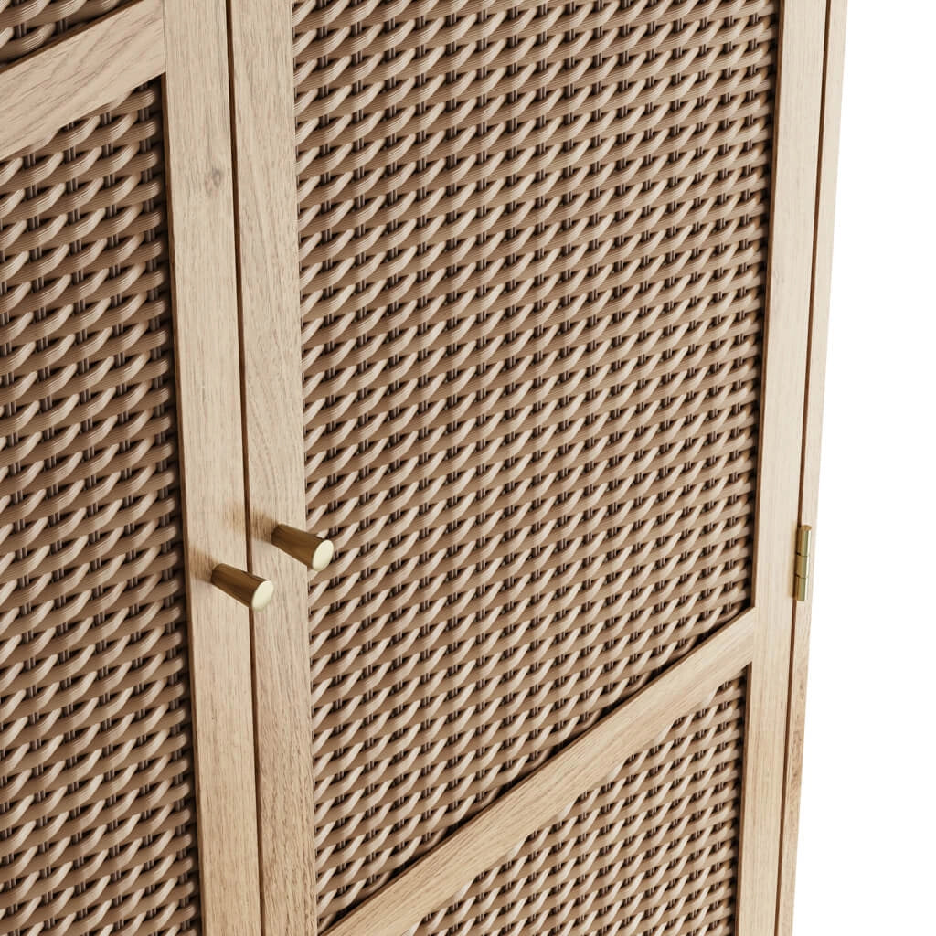 Bordeaux 2 Door Wardrobe, product view 4