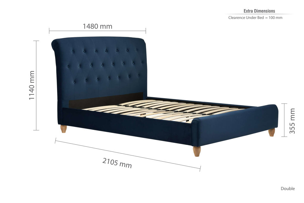 Brompton Double Bed